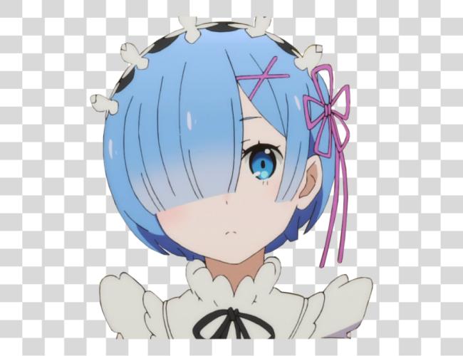 Download anime rem re Zero Clip Art