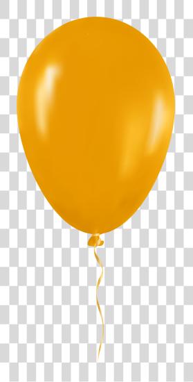 Download Yellow Balloon Single Balloon PNG file