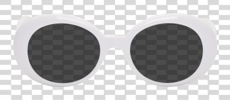 Download Clout Goggles Lentes Blancos De Bad Bunny PNG file