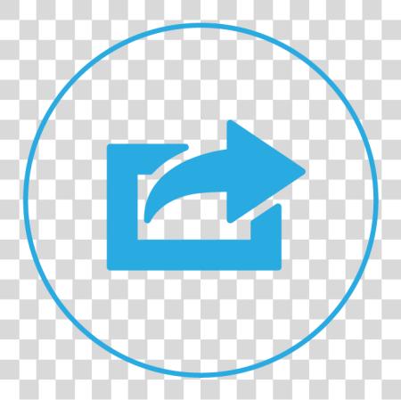 Download Share Image Blue Share Icon PNG file