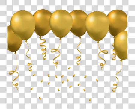 Download Jpg Library para en Mbtskoudsalg dorado globos PNG file