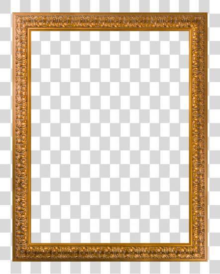 Download Sicilian Gold Frame Marcos Para Fotos Vintage PNG file