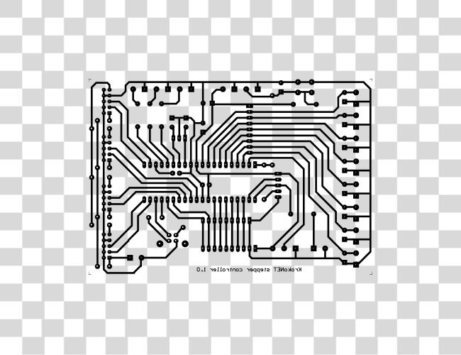 Download Circuit Board Black And White Printed Circuit Board Clip Art