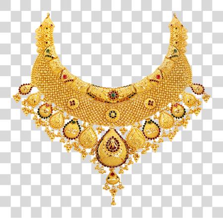 Download Gold Necklace Kolkata Gold Necklace Design PNG file