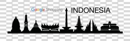 Download Silhouette Indonesia City PNG file