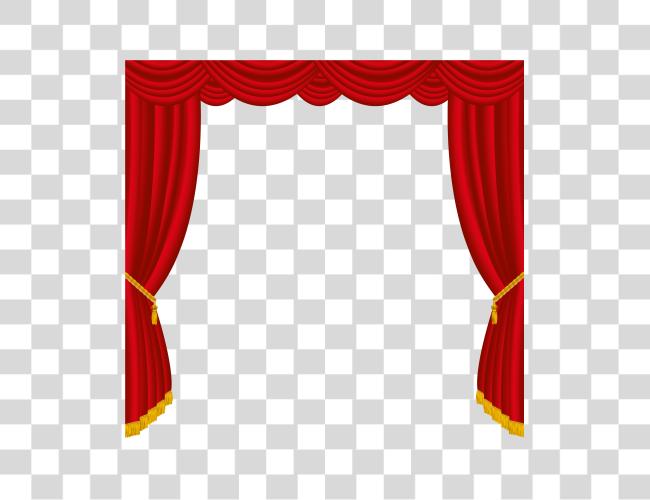 Download Stage Curtains Clip Art