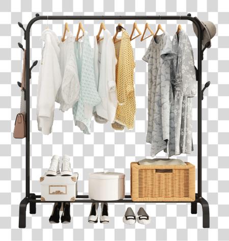 下载 Drying Rack Floor Home Indoor Hanger Folding Drying 衣服 Hanger PNG file