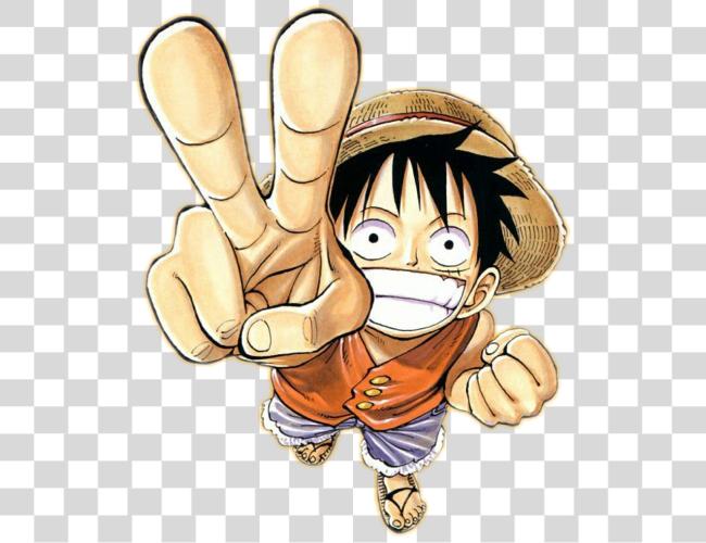 Download one Piece monkey D Luffy anime One Piece Luffy Clip Art