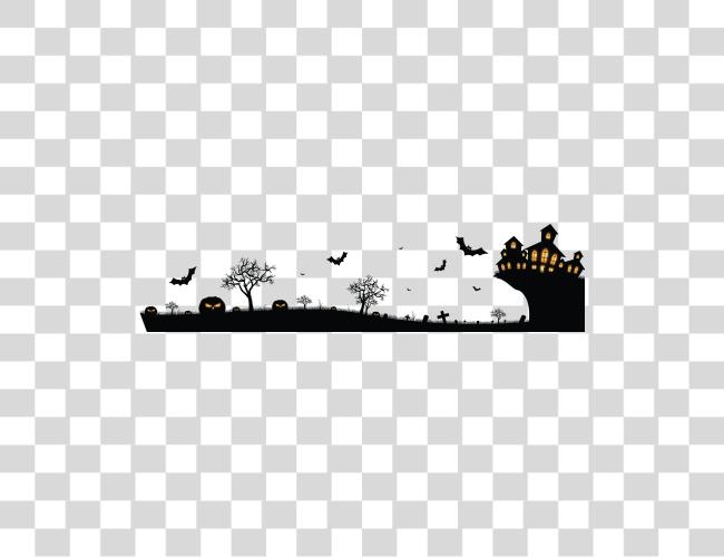 Download 2272 X 554 58 Happy Halloween Clip Art