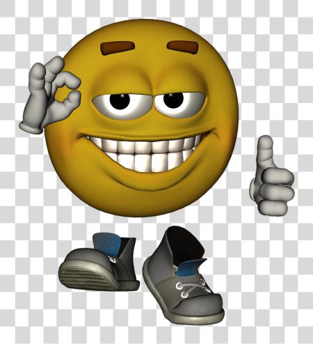 Download Smiling Thumbs Up Emoji PNG file