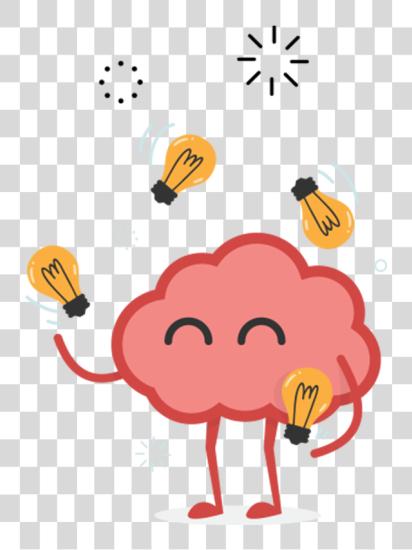 Download por Qu Entrenar Nuestro Cerebro Cartoon Brain Lifting Weights PNG file