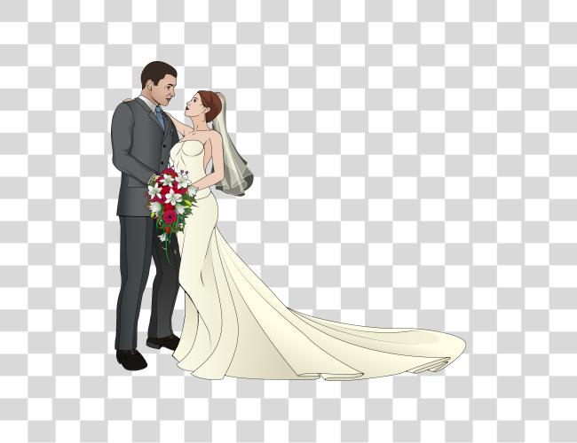 Download Freeuse Bride Transprent Wedding Couples Clip Art