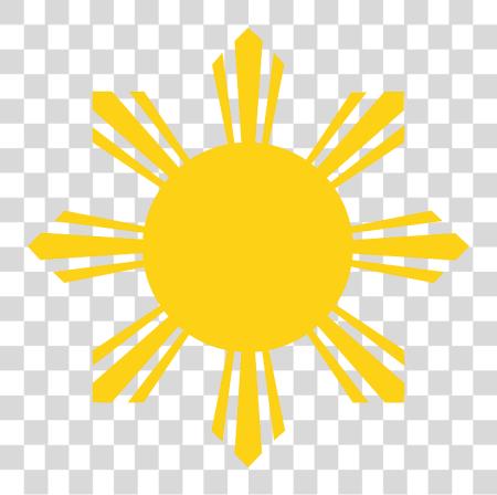 Download Sun Philippine Flag Vector PNG file