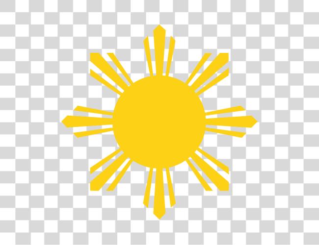 Download Sun Philippine Flag Vector Clip Art