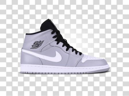 下载 Nike Jordan 1 Grey 空氣 Jordan PNG file