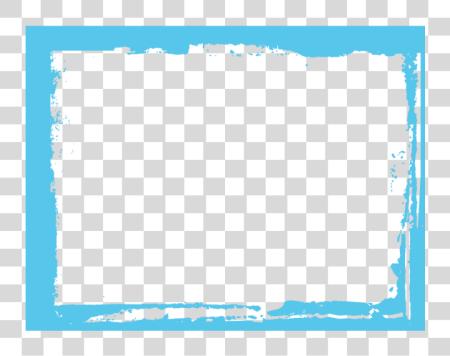 Download Blue Grunge Blank Frame Shape Frame And Blue Grunge Frame PNG file