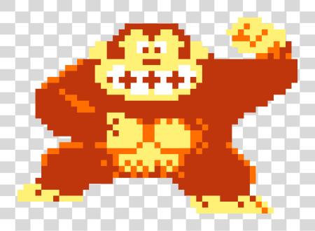 Download Donkey Kong 8 Bit Donkey Kong PNG file