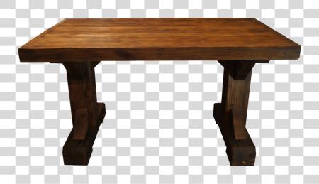 Download Oblong Massive Rectangular hecho Of Old madera Old madera Table PNG file