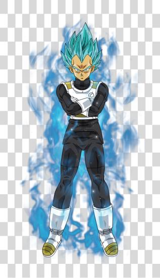 Download Vegeta azul Dragon pelota súper Vegeta PNG file