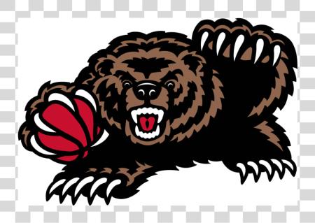 下载 Memphis Grizzlies Logo Vancouver Grizzlies Bear Logo PNG file