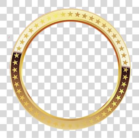 Download Elvissung Circle marco oro brillante Borderfreetoedit PNG file