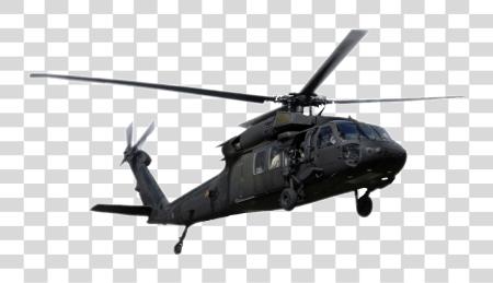 下载 helicopter 军事 飞机 Uh 60 黑色 Hawk PNG file