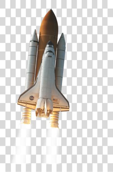 Download Space Shuttle Starting  PNG file