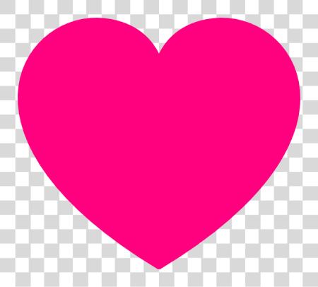 Download Pink corazón forma Bentuk amor Warna Pink PNG file