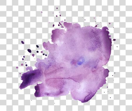 Download Purple Watercolour Splash For Black Country Womens Purple Watercolor Splash PNG file