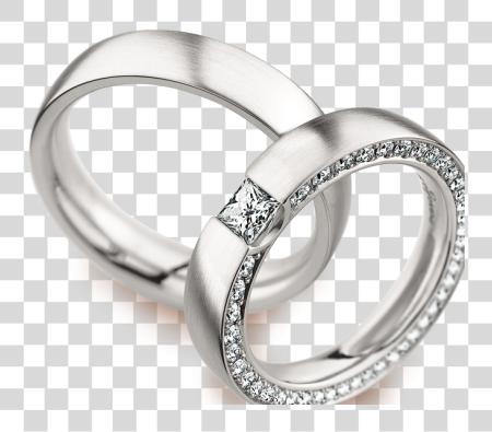 Download boda anillo Image plata boda anillo PNG file