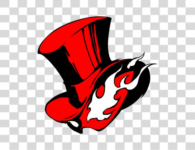 Download Persona 5 Hat Phantom Thiefs Logo 1080p Persona 5 Logo Clip Art