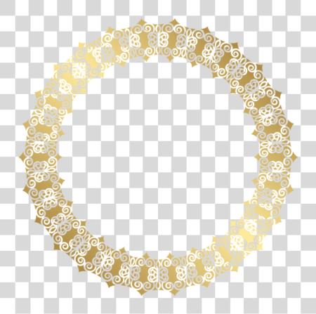 Download Round Gold Border Gold Circle Border PNG file