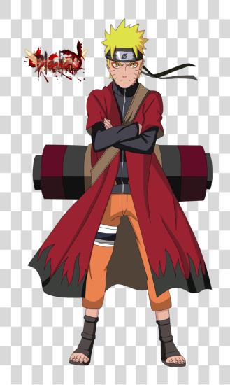 Download Naruto Uzumaki Sage Mode PNG file