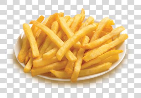 Download Fries Plate Of francés Fries PNG file