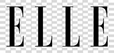 下载 Elle Magazine Logo 文本 白色 Image 與 新 Mexico PNG file