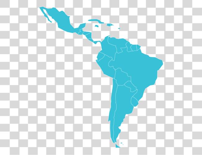 Download Latin America mapa Clip arte