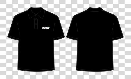 Download Polo Shirt Black Black Polo Shirt Template PNG file