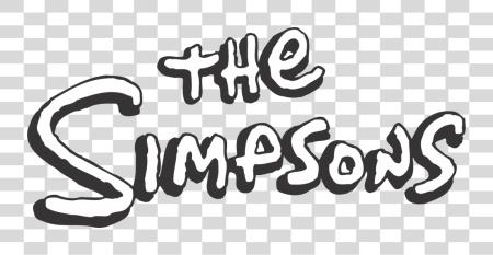 Download The Simpsons Logo Simpsons Logo White PNG file