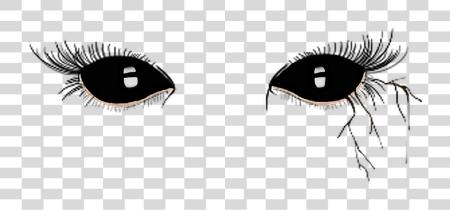 Download ojos dark blackandwhite horror terror haloween Demon Eyes PNG file