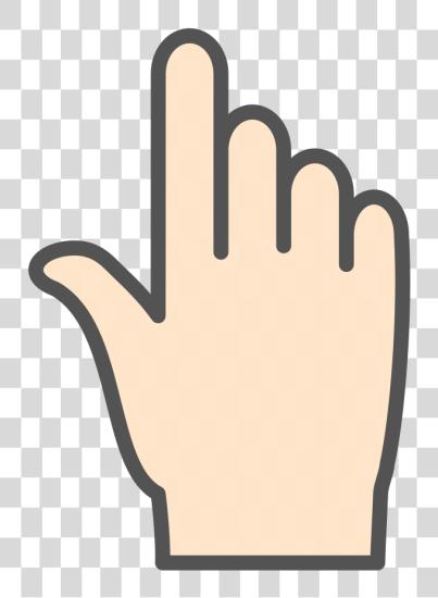 下载 File Hand Cursor 老鼠 Pointer Hand PNG file