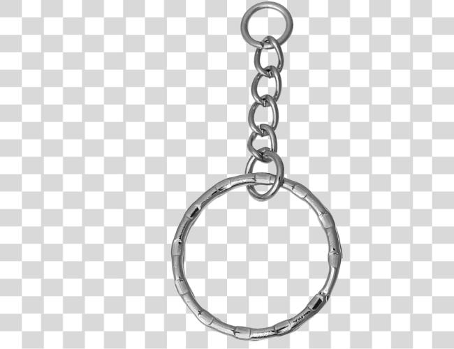 Download Black Chain Key Chain Ring Clip Art