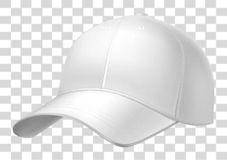 Download White Plain Baseball Cap White Baseball Cap PNG file