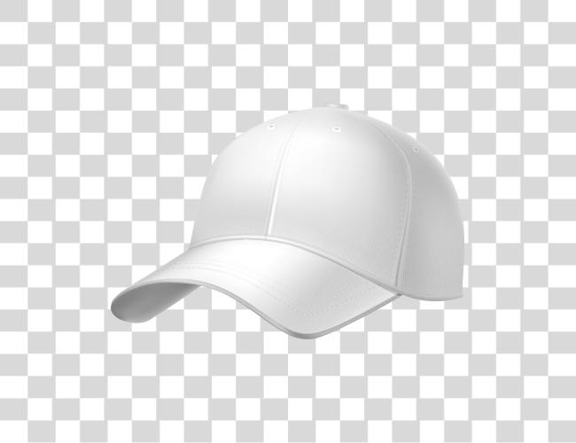 下载 白色 Plain Baseball Cap 白色 Baseball Cap Clip 艺术