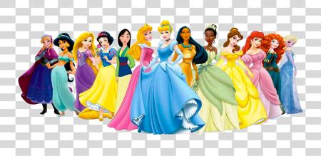 下载 Rihanna 公主 All 这那 迪士尼 Princesses Including Anna 和 艾莎 PNG file