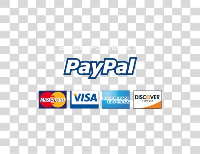 Download Pay With Paypal Logo Paypal Visa Mastercard American Express Discover Clip Art