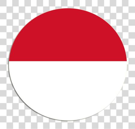 下载 Bendera Indonesia Circle PNG file