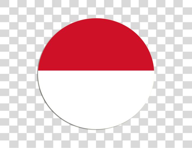 Download Bendera Indonesia Circle Clip Art