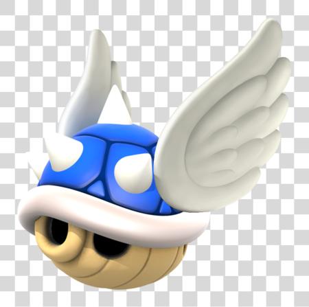 Download Blue Shell Mario Kart Blue Shell PNG file