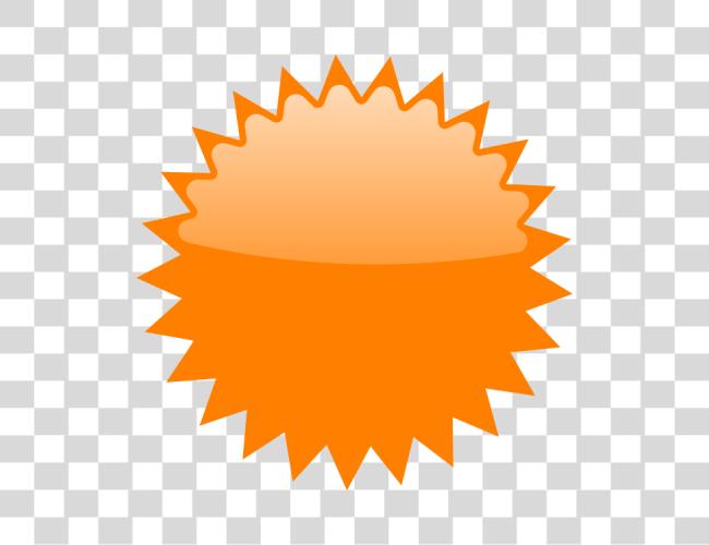 Download Orange Star Price Tag At Clker Orange Price Tag Clip Art