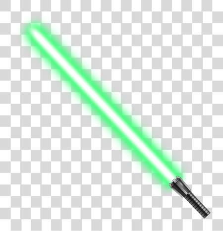 下载 绿色 Lightsaber PNG file